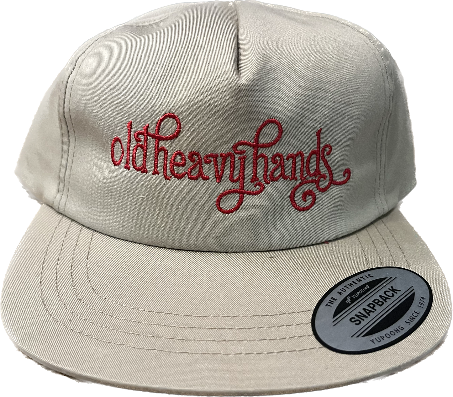 Embroidered Logo Snapback Hat