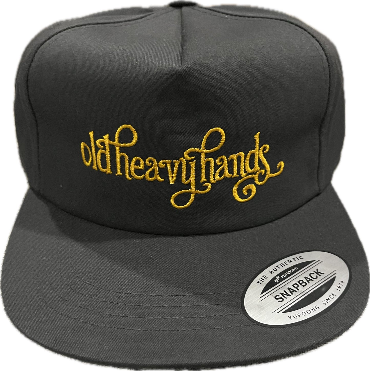 Embroidered Logo Snapback Hat