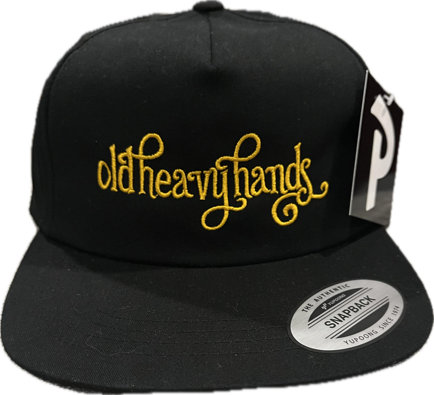 Embroidered Logo Snapback Hat