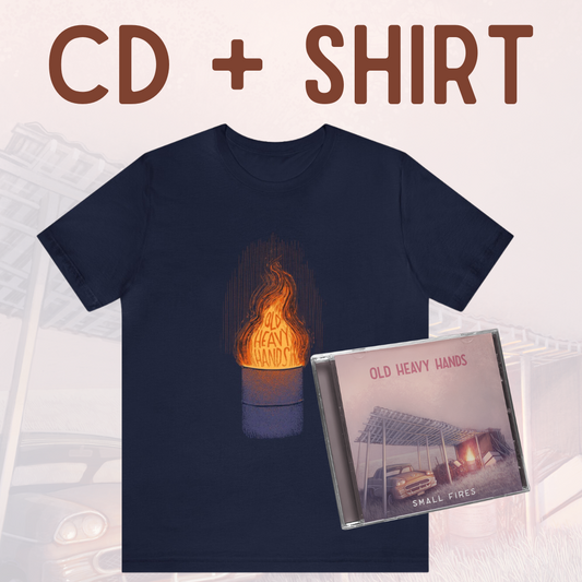 Small Fires CD + Shirt